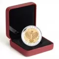 2014 Canadian $20 The Seven Sacred Teachings: Love - 1 oz Fine Silver & Gold-plated Coin