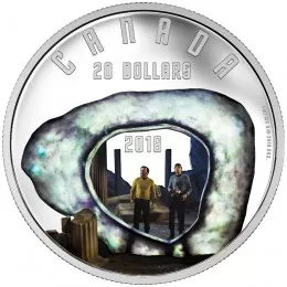 2016 Canadian $20 Star Trek™ Scenes: The City on the Edge of Forever 1 oz Fine Silver Coin