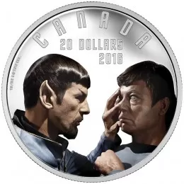 2016 Canadian $20 Star Trek™ Scenes: Mirror, Mirror 1 oz Fine Silver Coin