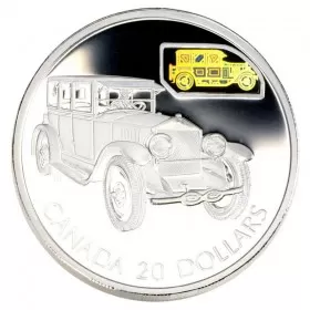 2002 Canadian $20 Transportation: The Gray-Dort Sterling Silver Hologram Coin