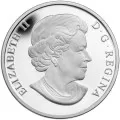 2014 Canadian $25 Christmas Ornament - Fine Silver Coin (Ultra-High Relief)