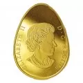 2019 Canadian $250 Eternal Blessing Pysanka Pure Gold Egg-shaped Coin
