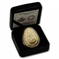 2022 Canadian $250 Traditional Pysanka 2 oz Pure Gold Egg-Shaped Coin