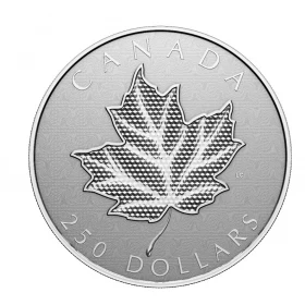 2024 Canadian $50 Pulsating Maple Leaf - Fine Silver Kilo Coin