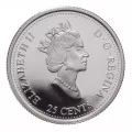 2000 Canadian 25-Cent Natural Legacy/May Millennium Quarters Series Proof Sterling Silver Coin