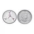 2006 Canadian 25-Cent Pink Ribbon Breast Cancer Awareness Coloured Quarter Coin, Lapel Pin & Bookmark