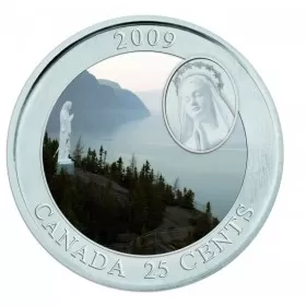 2009 Canada 25 Cent Coin - Notre-Dame-Du-Saguenay