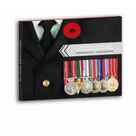 2010 Canadian 25-Cent Remembrance Day Collector Card