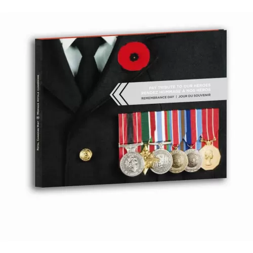 2010 Canadian 25-Cent Remembrance Day Collector Card