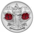 2010 Canadian 25-Cent Remembrance Day Collector Card