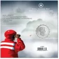 2012 Canadian 25-Cent Coast Guard (CCG) 50th Anniversary Coloured Coin