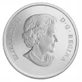 2012 Canadian 25-Cent Aster with Bumble Bee Coloured Coin