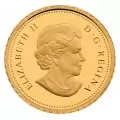 2013 Canadian 25-Cent Hummingbird 0.5g Pure Gold Coin