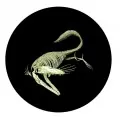 2013 Canadian 25-Cent Prehistoric Animals: Tylosaurus Pembinensis Coloured Coin (Glow-in-the-Dark)-no outside box