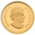 2014 Canadian 25-Cent Chipmunk - Pure Gold Coin