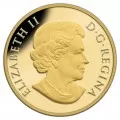 2014 Canadian 25-Cent Rocky Mountain Bighorn Sheep 0.5g Pure Gold Coin