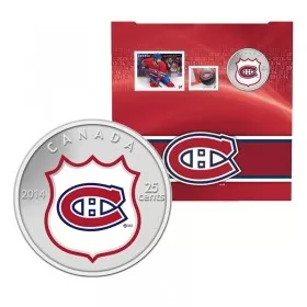 2014 Canadian 25-Cent Montreal Canadiens NHL® Coin & Stamp Gift Set