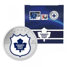 2014 Canadian 25-Cent Toronto Maple Leafs NHL® Coin & Stamp Gift Set