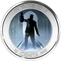 2015 Canadian 25-Cent Haunted Canada: Brakeman Coloured Lenticular Coin & Stamp Set