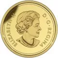 2017 Canadian 25-Cent Predator vs Prey Series: Inuit Arctic Hare - 0.5g Pure Gold Coin
