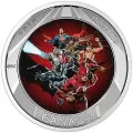 2018 Canadian 25-Cent Justice League™ 3D Lenticular Coin & Trading Cards Set