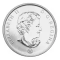 2008 Canadian 25-Cent Birds of Canada #4: Northern Cardinal Coloured Coin