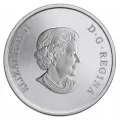 2013 Canadian 25-Cent Birds of Canada #12: Barn Owl Coloured Coin