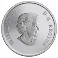 2014 Canadian 25-Cent Birds of Canada #14: Scarlet Tanager Coloured Coin