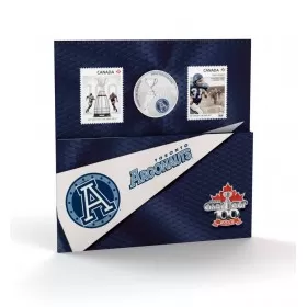 2012 Canadian 25-Cent Toronto Argonauts CFL® Coloured Coin & Stamp Set