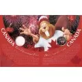 2005 Canada Day 25 Cent Coin Gift Card (Coloured)