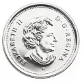 2006 Canada 25 Cent Coin - Canada Day (Coloured)