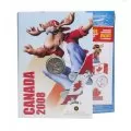 2008 Canada 25 Cent Coin - Canada Day (Coloured)