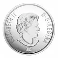 2017 (1867-) Canadian 25-Cent Hope For A Green Future 150th Anniv Coloured Quarter Coin (Brilliant Uncirculated)