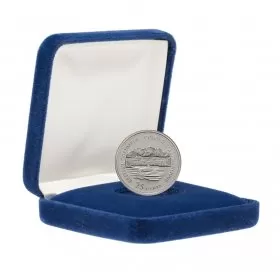 1992 (1867-) Canadian 25-Cent British Columbia Confederation 125th Anniv/Provincial Quarter Proof Sterling Silver Coin