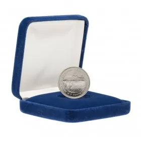 1992 (1867-) Canadian 25-Cent Prince Edward Island Confederation 125th Anniv/Provincial Quarter Proof Sterling Silver Coin