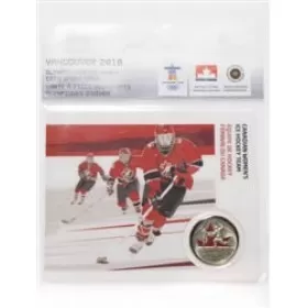 2009 Canada 25 Cents Vancouver 2010 Olympic Sports Card - Women's Hockey Team