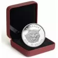 2014 Canadian $25 The Fierce Canadian Lynx - Fine Silver Coin (Ultra-High Relief)