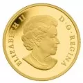 2014 Canadian $25 The Wolverine - 1/4 oz Pure Gold Coin