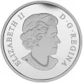 2015 Canadian $25 Singing Moon Mask - Fine Silver 3-Coin Set (Ultra-High Relief) - one coin is tarnished