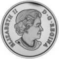 2015 Canadian $25 Singing Moon Mask - Fine Silver 3-Coin Set (Ultra-High Relief) - one coin is tarnished