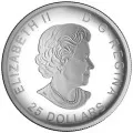 2016 Canadian $25 125th Anniversary of the Invention of Basketball - Fine Silver Coin