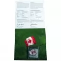 2015 Canadian $25 for $25 National Flag 50th Anniv Fine Silver Coloured Commemorative Coin