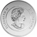 2016 Canadian $25 for $25 Winter Fun Fine Silver Coloured Coin