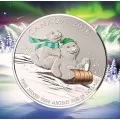 2016 Canadian $25 for $25 Winter Fun Fine Silver Coloured Coin