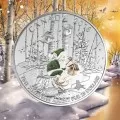 2016 Canadian $25 for $25 Woodland Elf Fine Silver Coloured Coin
