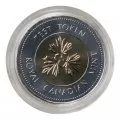 1996 Canadian $2 Certified Test Token Toonie-graded by ICCS MS66