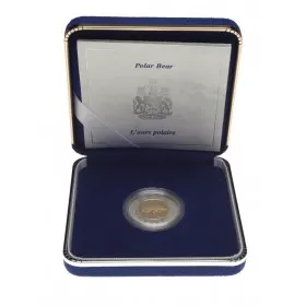 1996 Canadian $2 Polar Bear Toonie Proof Bi-Metallic Gold Coin 