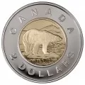 1996 Canadian $2 Canada's New Uncirculated Toonie Coin in Presentation Card