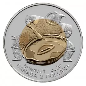 1999 Canadian $2 Nunavut Commemorative Proof Gold Coin 