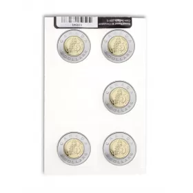 2011 Canadian $2 Legendary Nature: Boreal Forest 5-Coin Circulation Pack